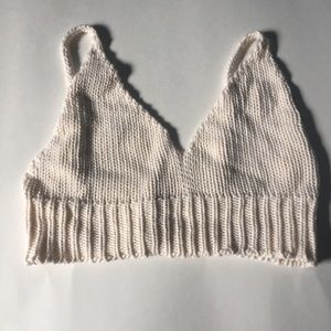 🌈100% cotton cropped bralette🌈